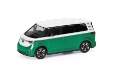 Herpa 431132 - H0 - VW ID Buzz - metallic grün/weiß